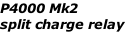 P4000 Mk2 split charge relay